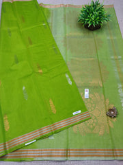 Pure Silk Cotton Sarees #C9825