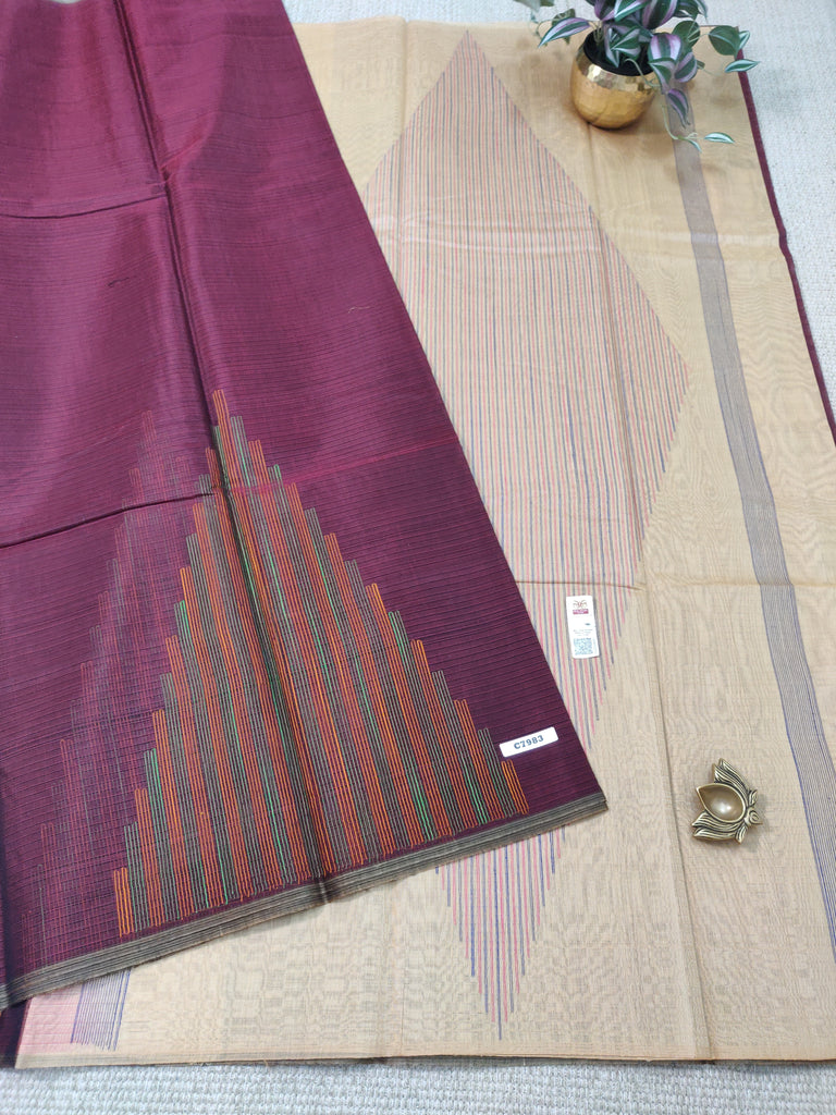 Pure Silk Cotton Sarees #C7983