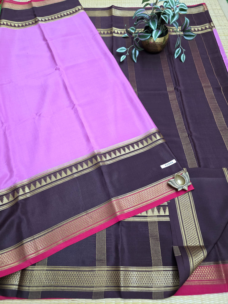 Pure  Crepe Silk Saree #F2944