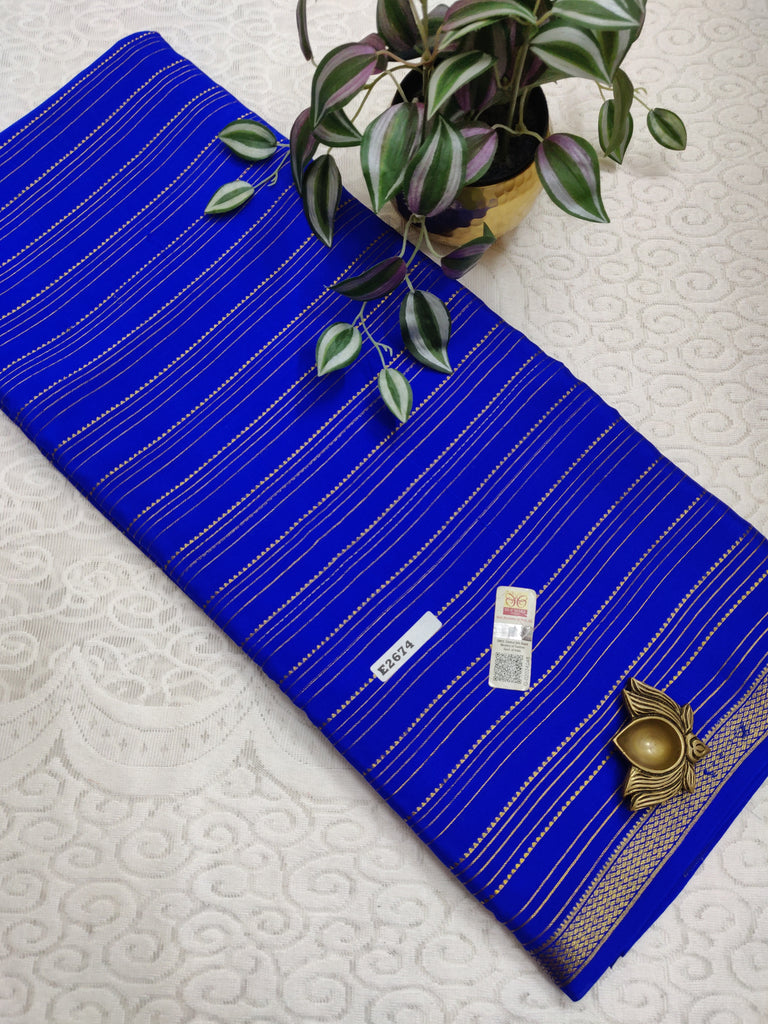Pure Crepe Silk Saree #E2684