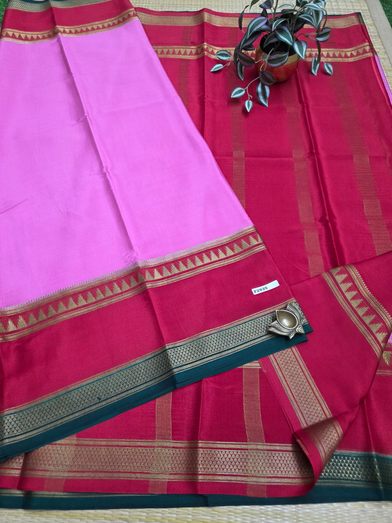 Pure  Crepe Silk Saree #F2935