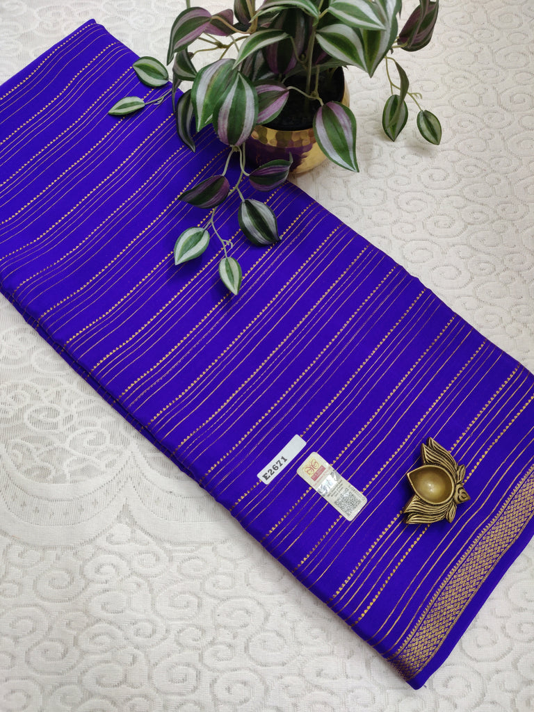 Pure Crepe Silk Saree #E2671