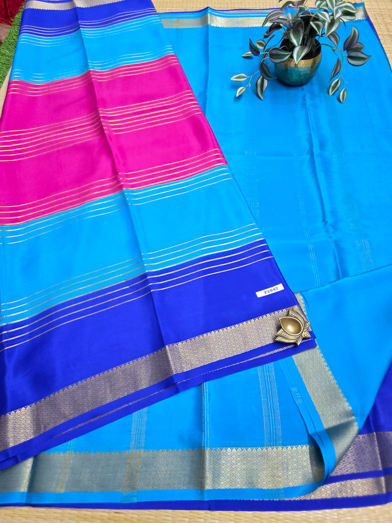 Pure  Crepe Silk Saree #F2947
