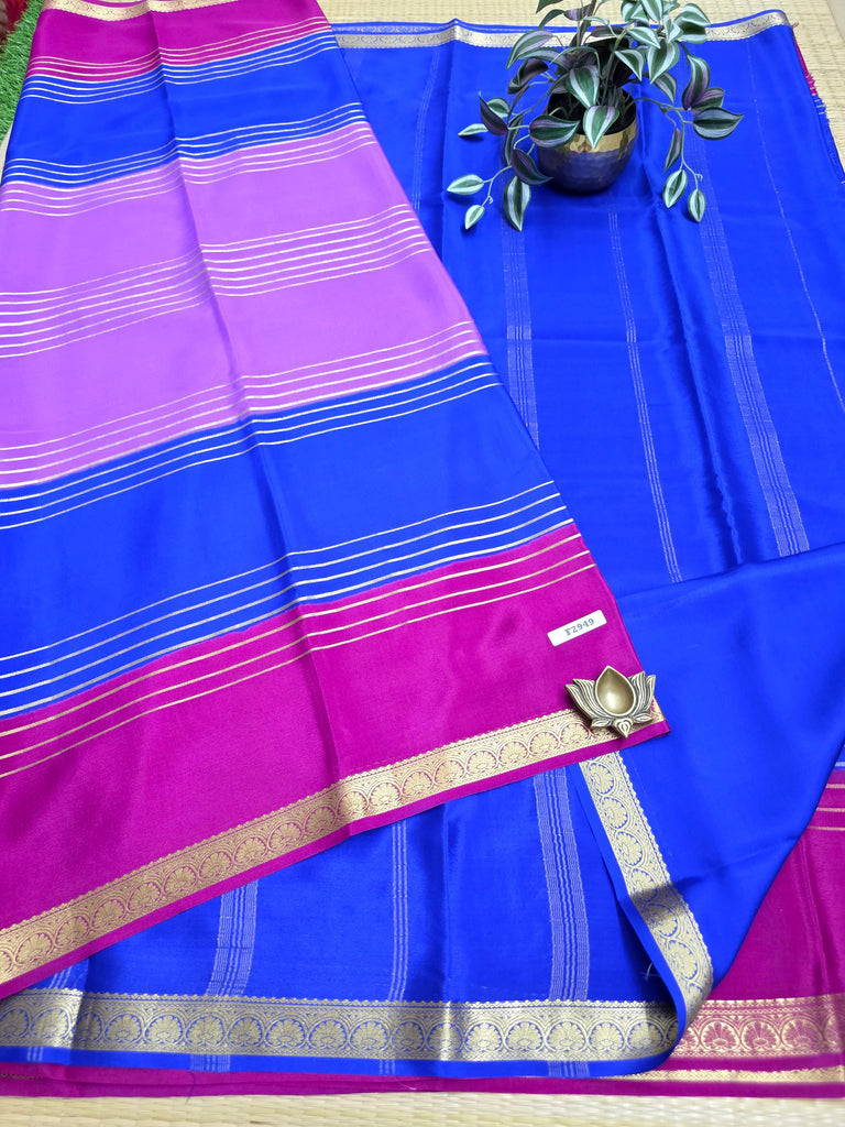 Pure  Crepe Silk Saree #F2949