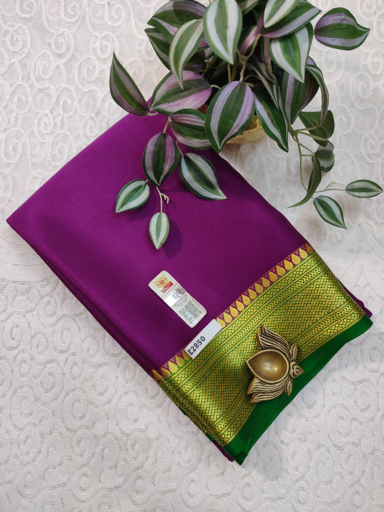 Pure Crepe Silk Saree #E2850