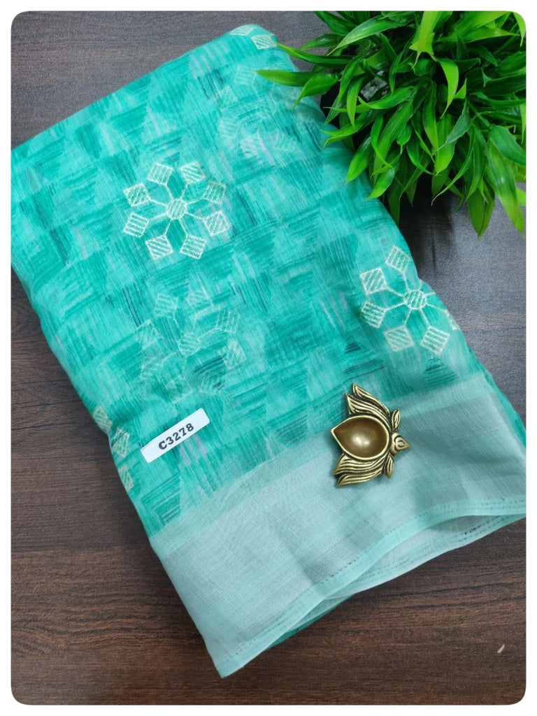 Fancy Cotton Sarees #C3278