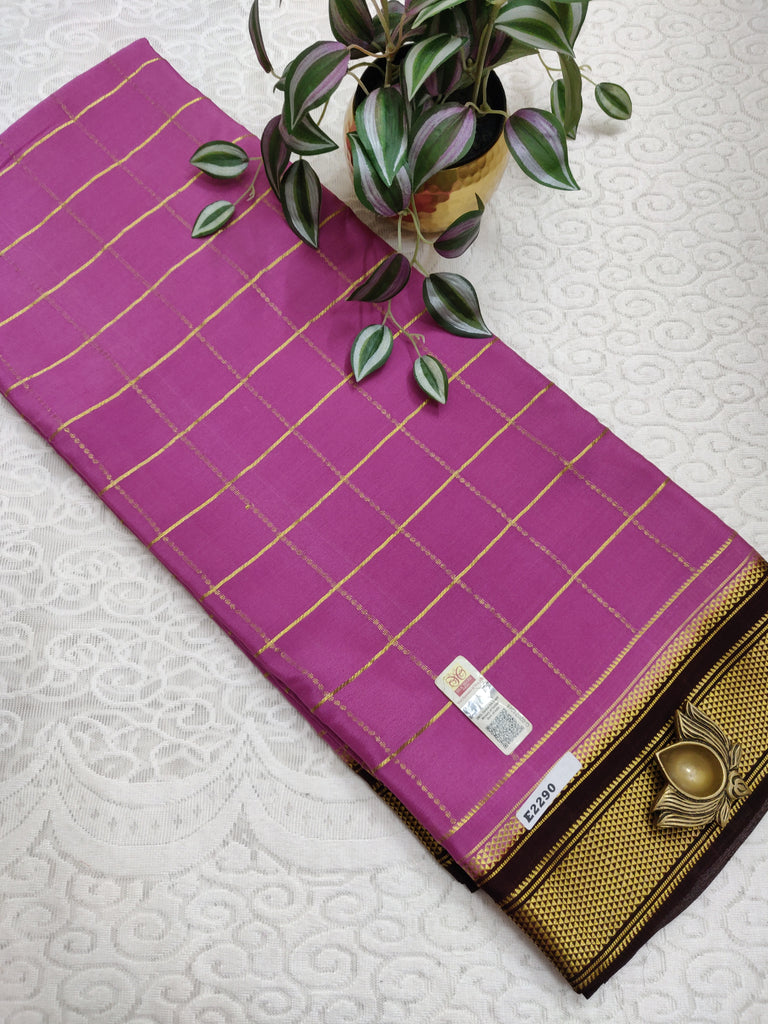Pure Crepe Silk Saree #E2290
