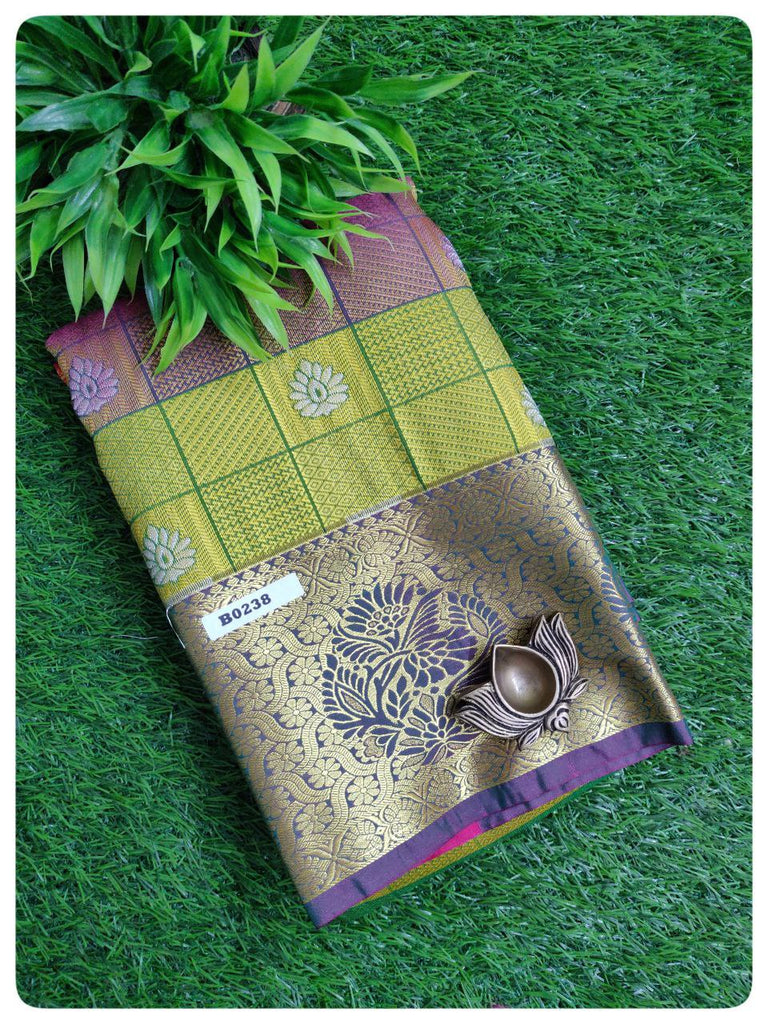 Semi Silk Sarees #B0238