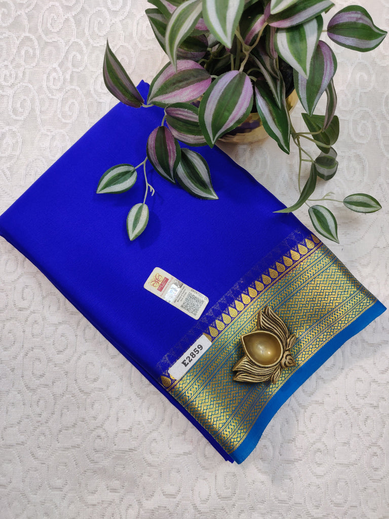 Pure Crepe Silk Saree #E2859