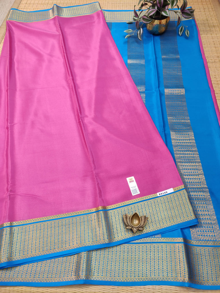 Pure Crepe Silk Saree #E8169