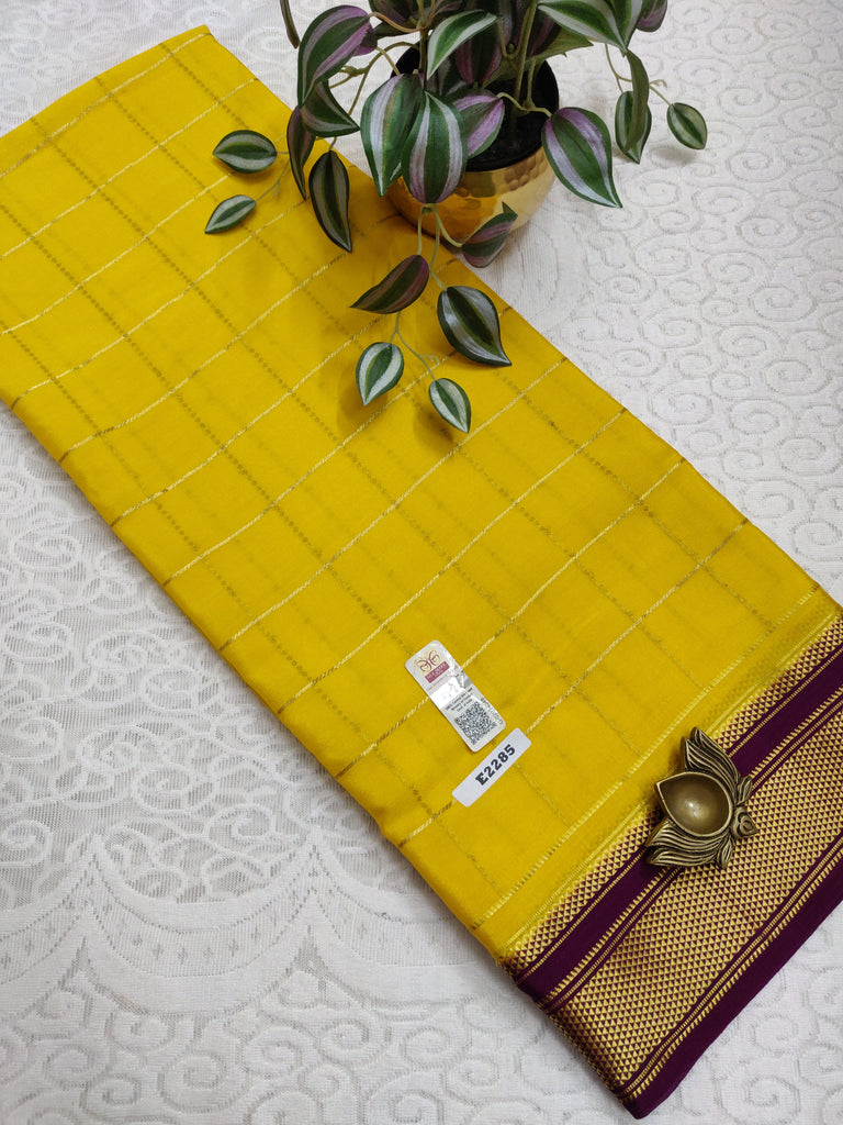 Pure Crepe Silk Saree #E2285