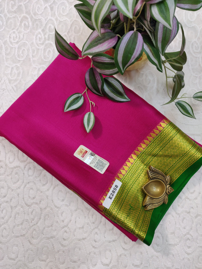 Pure Crepe Silk Saree #E2858