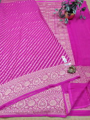 Banaras Georgette Sarees #D4894