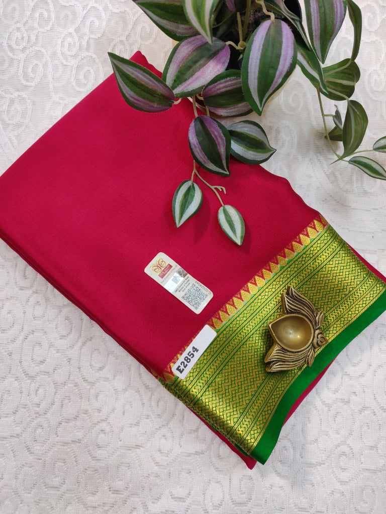 Pure Crepe Silk Saree #E2854