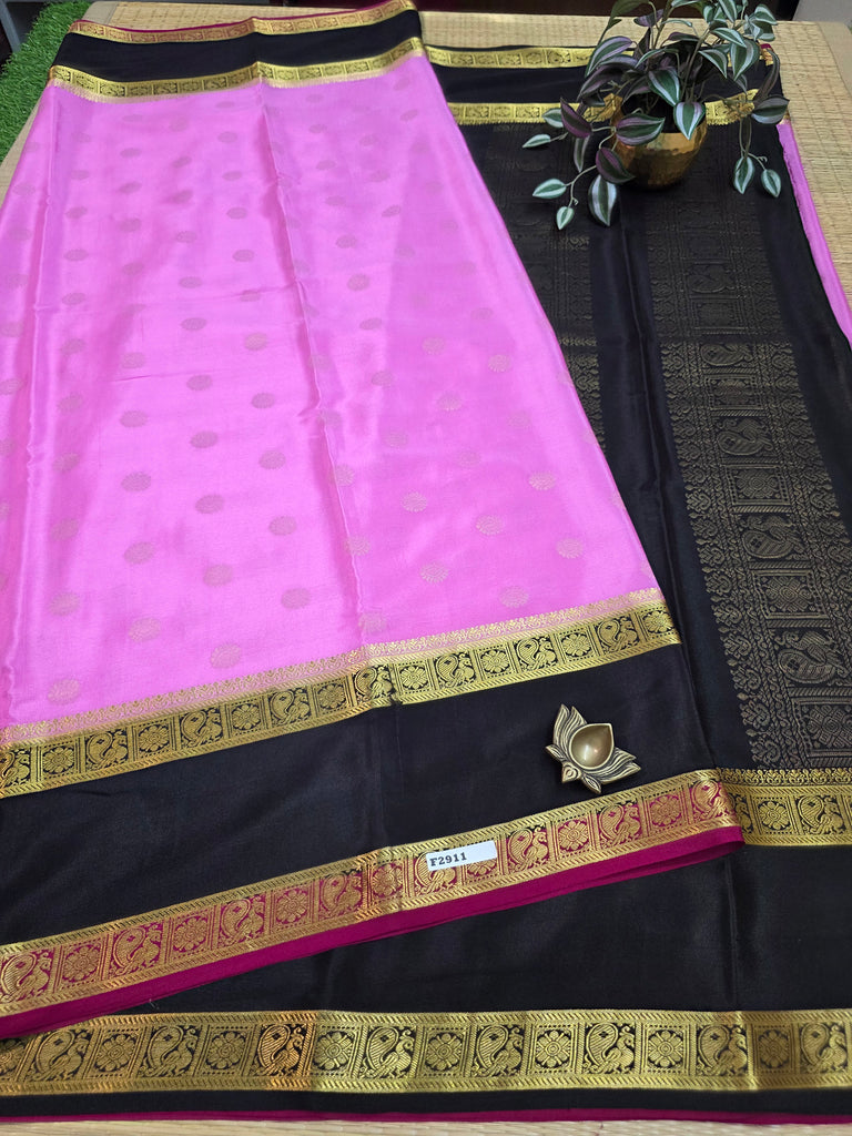 Pure  Crepe Silk Saree #F2911