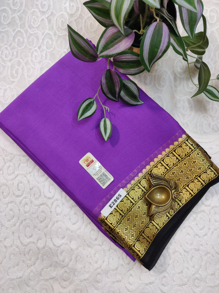 Pure Crepe Silk Saree #E2865