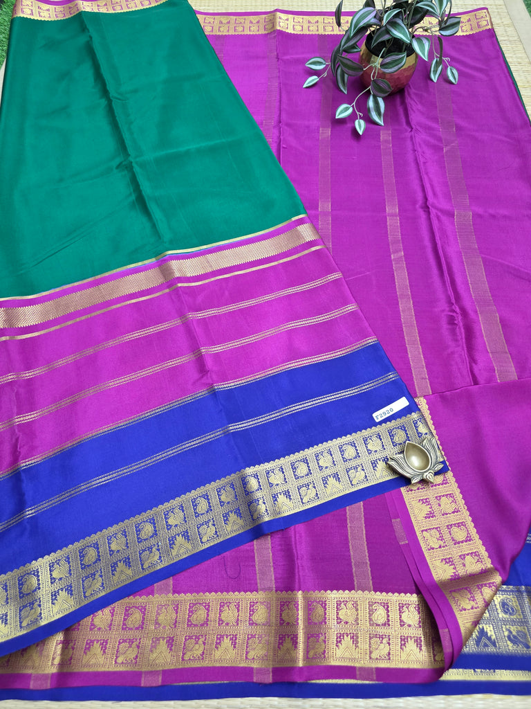 Pure  Crepe Silk Saree #F2920