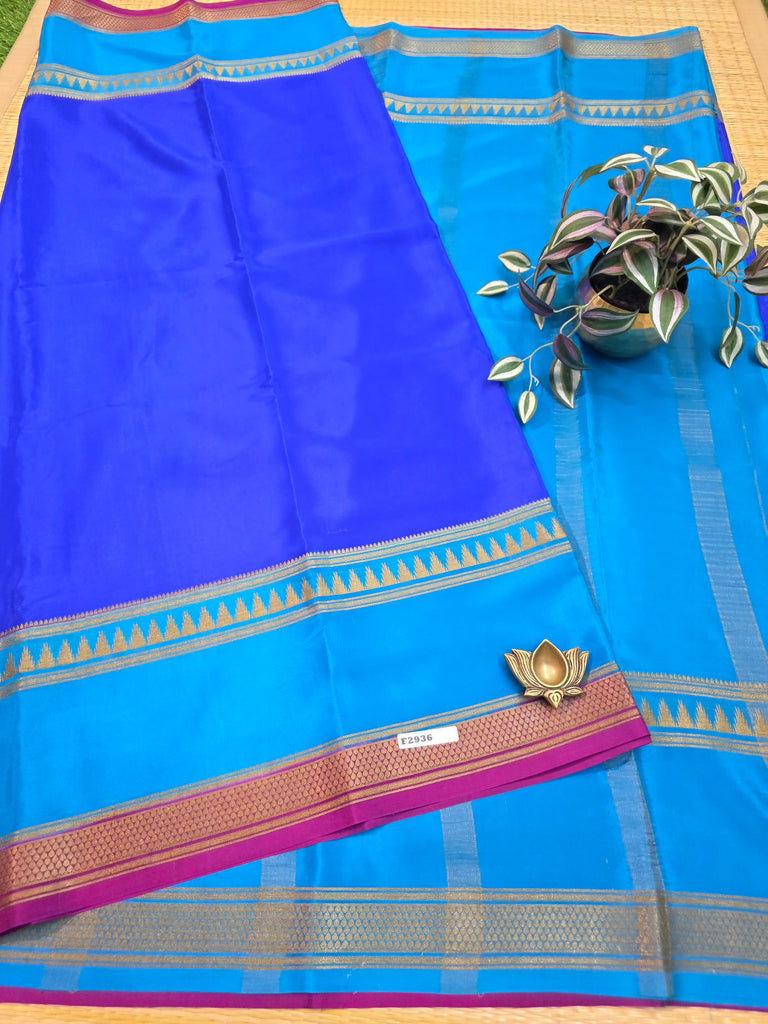 Pure  Crepe Silk Saree #F2936