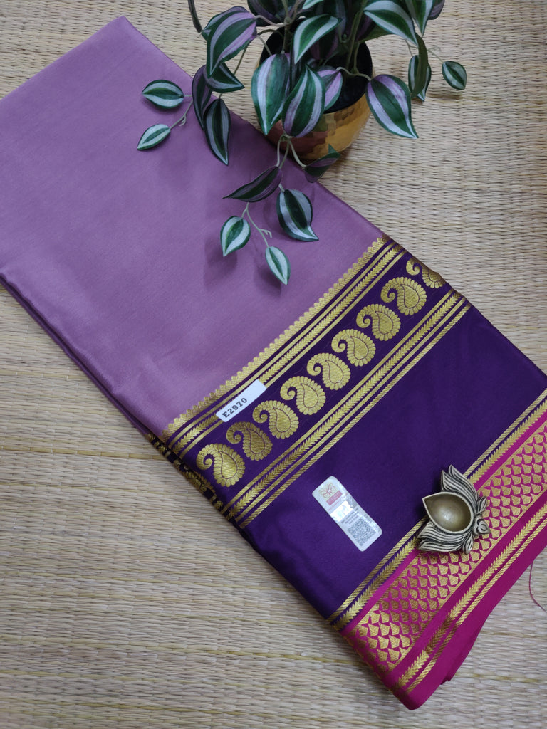 Pure Crepe Silk Saree #E2970