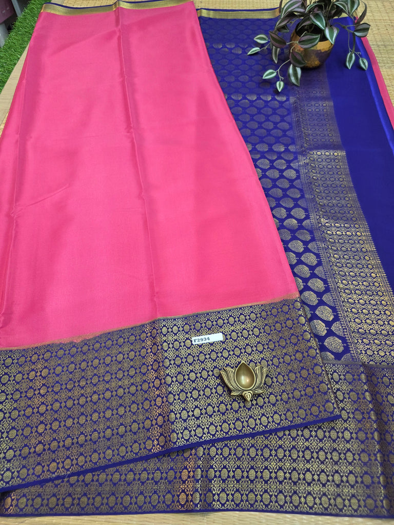 Pure  Crepe Silk Saree #F2934