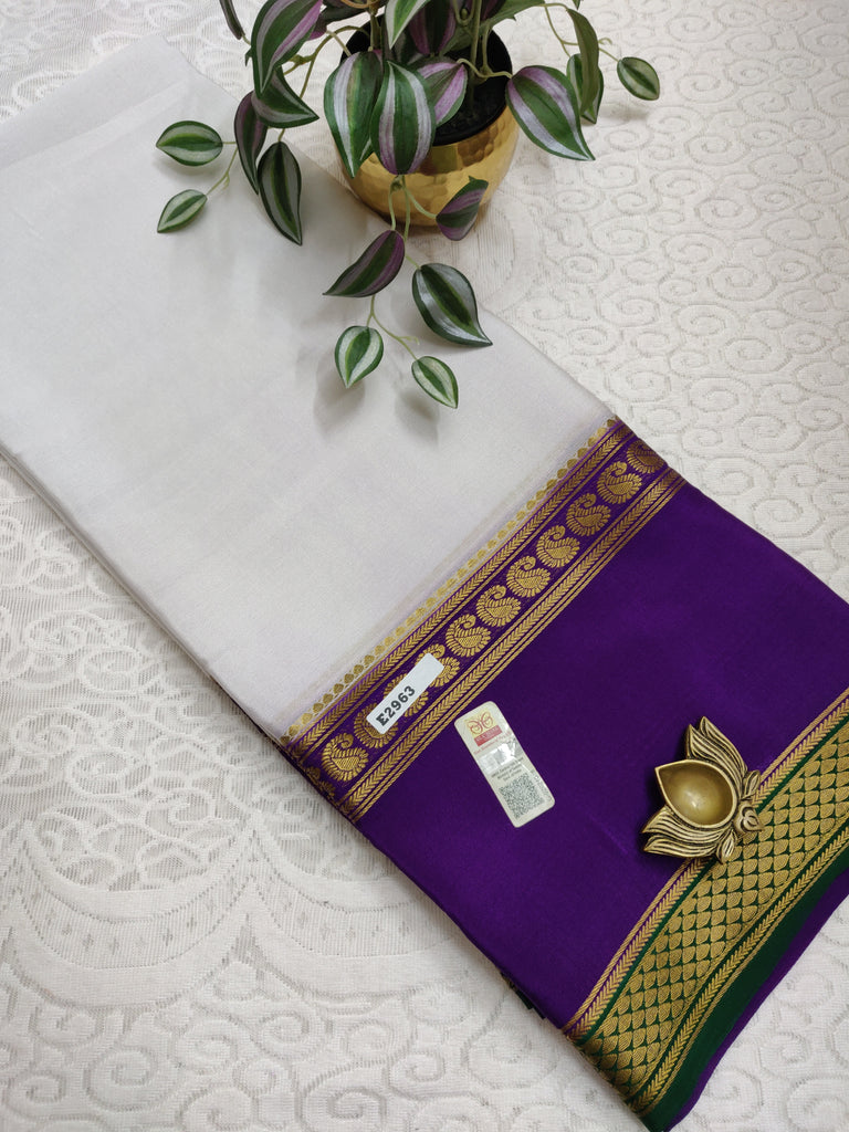 Pure Crepe Silk Saree #E2963