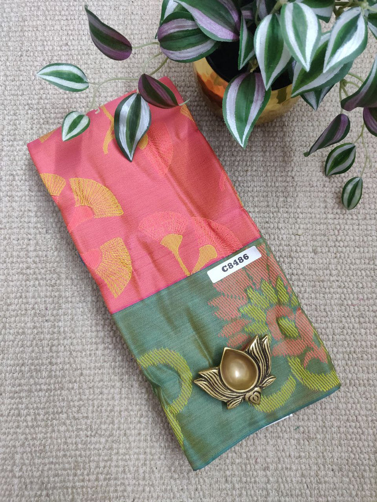 Semi Silk Sarees #C8486