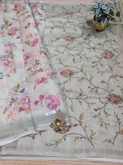 Organza Saree #D5017