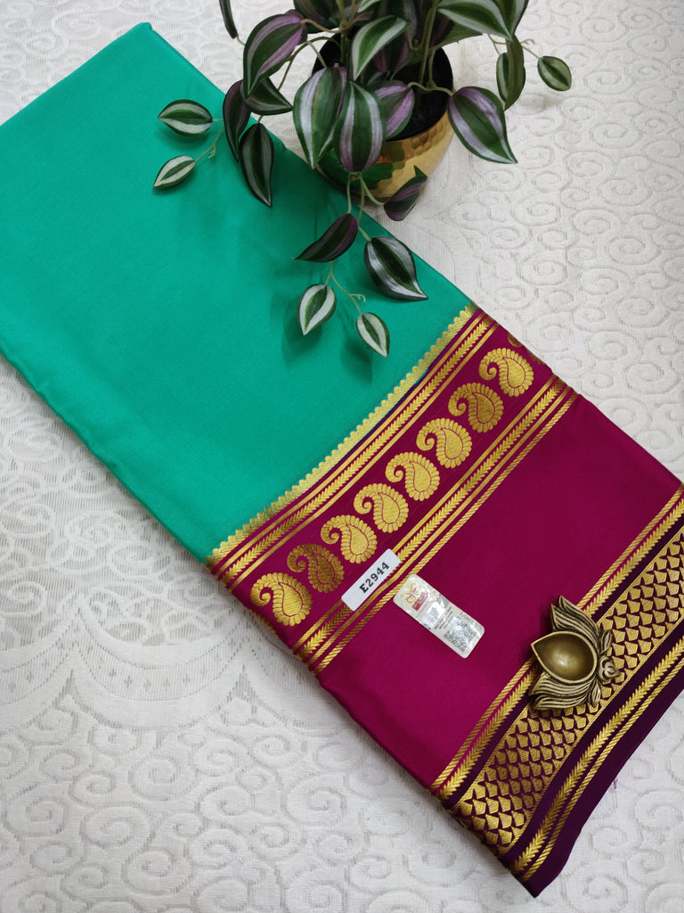 Pure Crepe Silk Saree #E2944