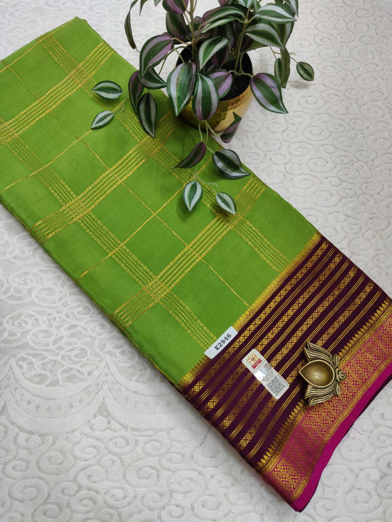 Pure Crepe Silk Saree #E2946