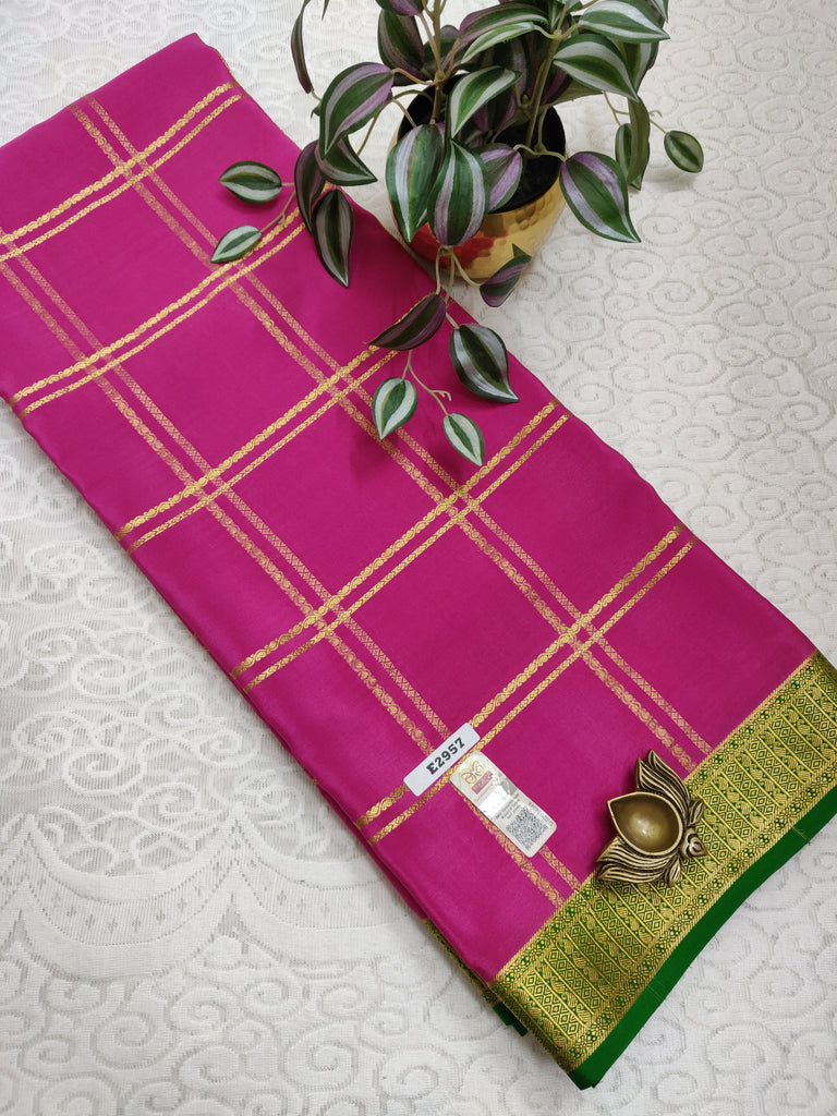 Pure Crepe Silk Saree #E2957
