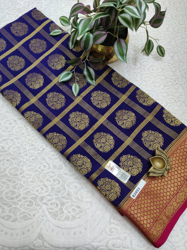 Pure Crepe Silk Saree #E2651