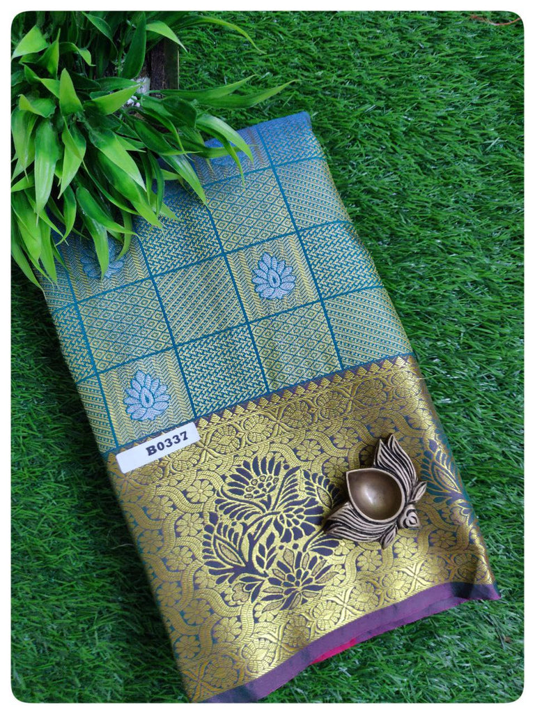 Semi Silk Sarees #B0337