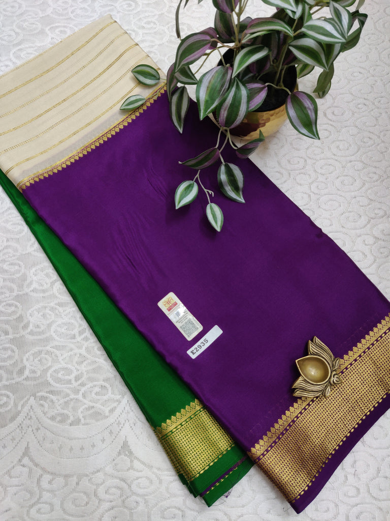 Pure Crepe Silk Saree #E2935