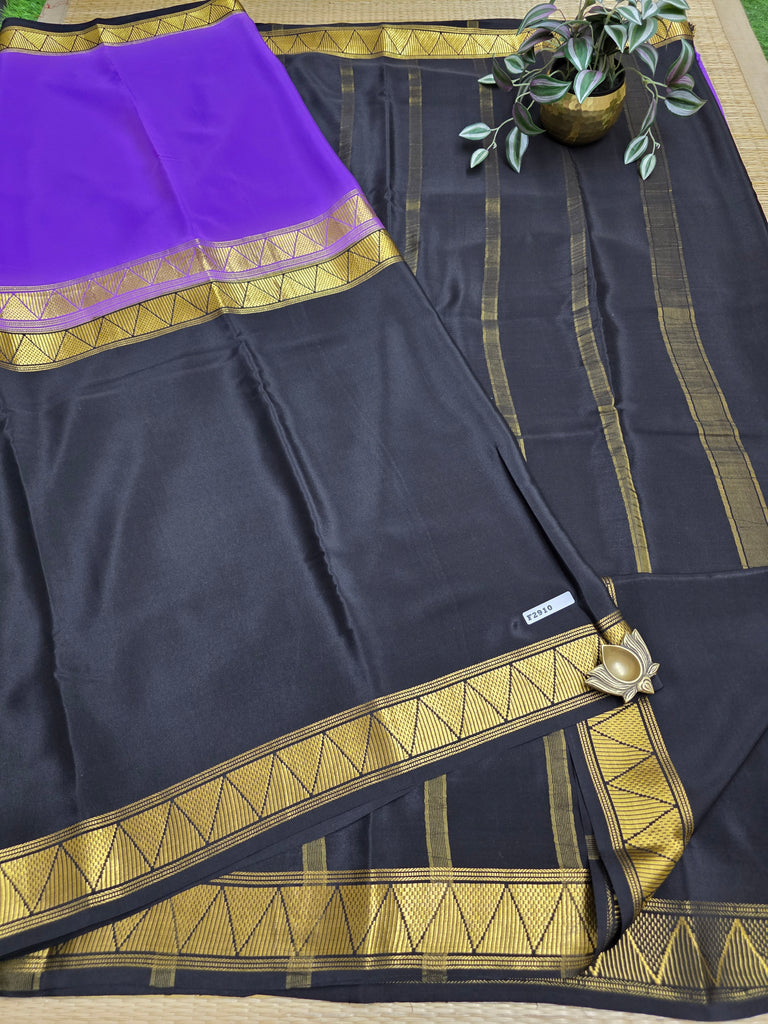 Pure  Crepe Silk Saree #F2910