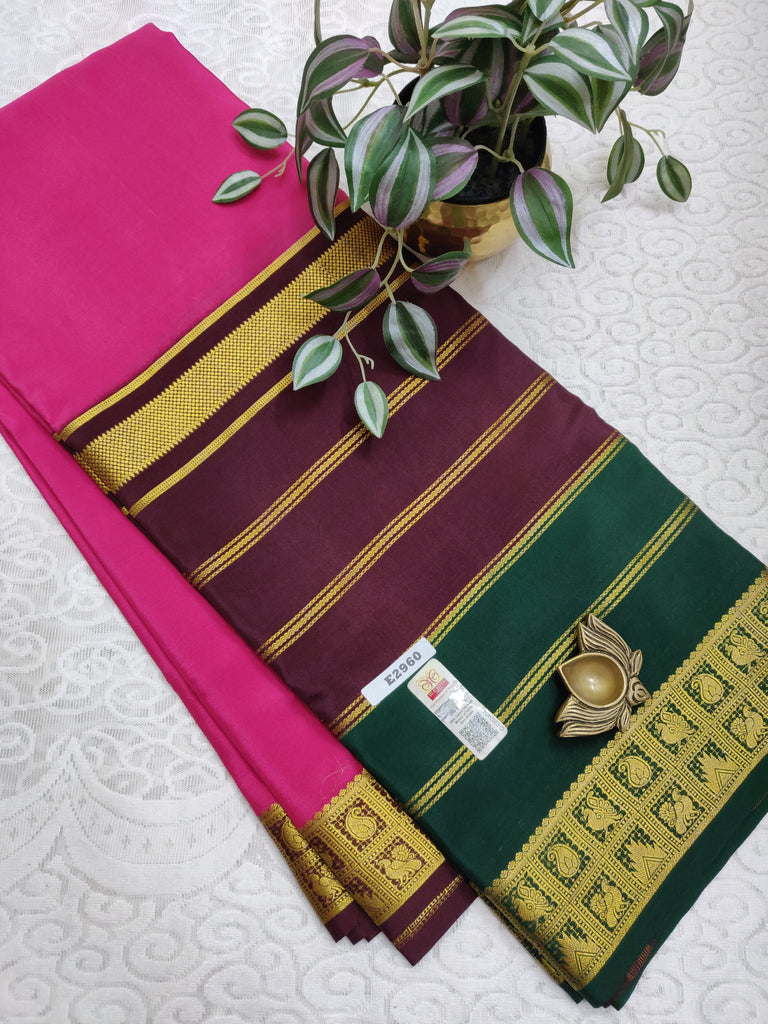 Pure Crepe Silk Saree #E2960