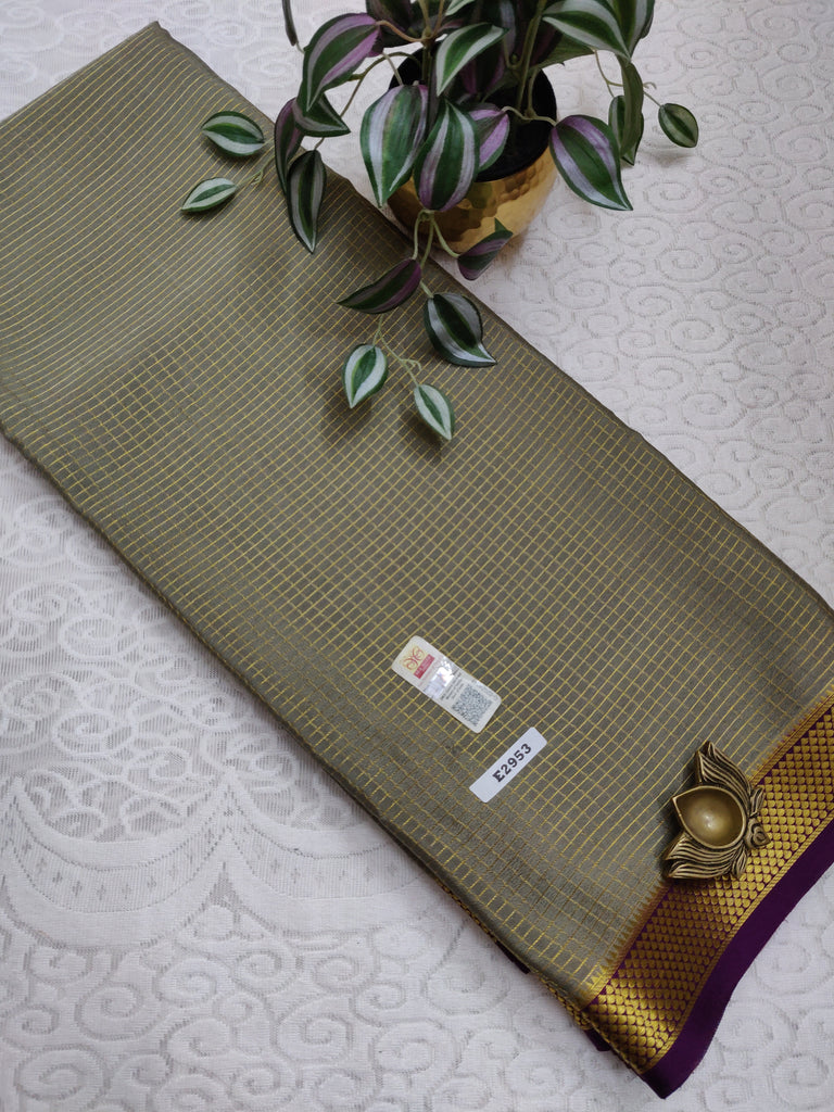 Pure Crepe Silk Saree #E2953