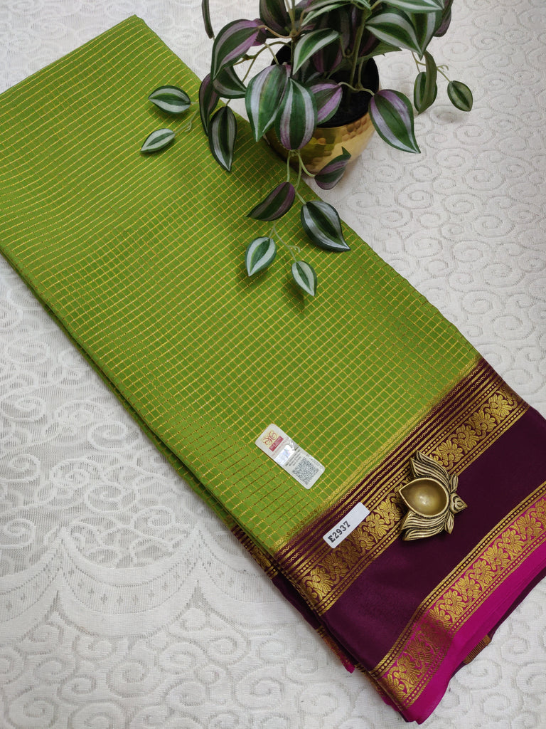 Pure Crepe Silk Saree #E2937
