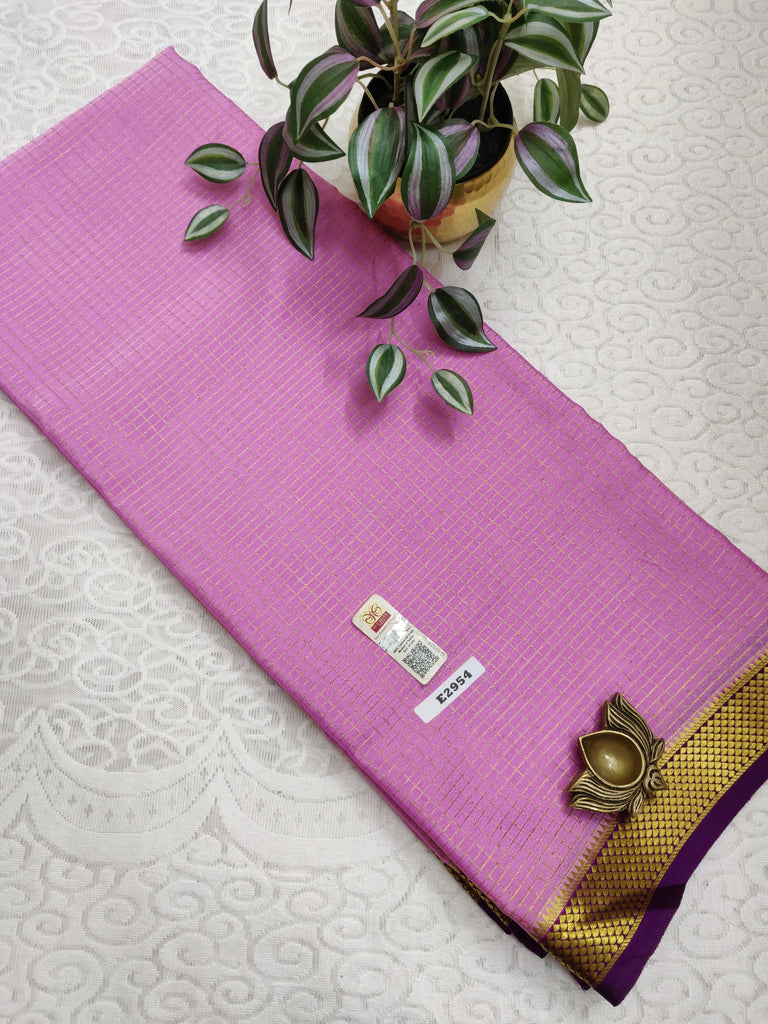 Pure Crepe Silk Saree #E2954