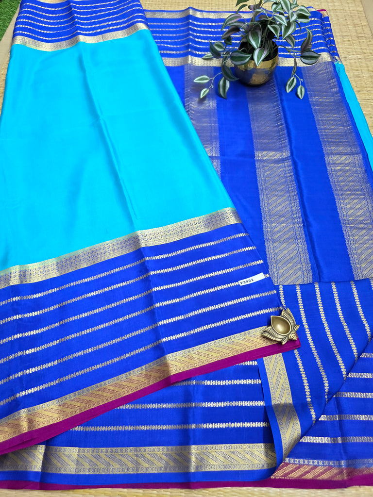 Pure  Crepe Silk Saree #F2931