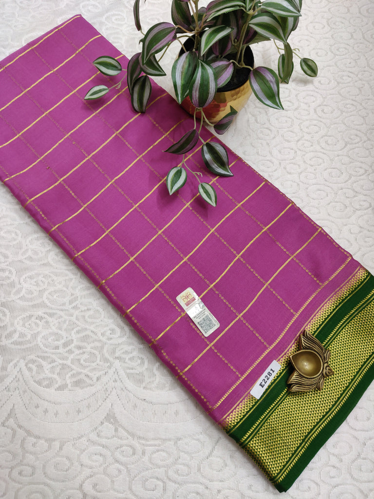 Pure Crepe Silk Saree #E2281