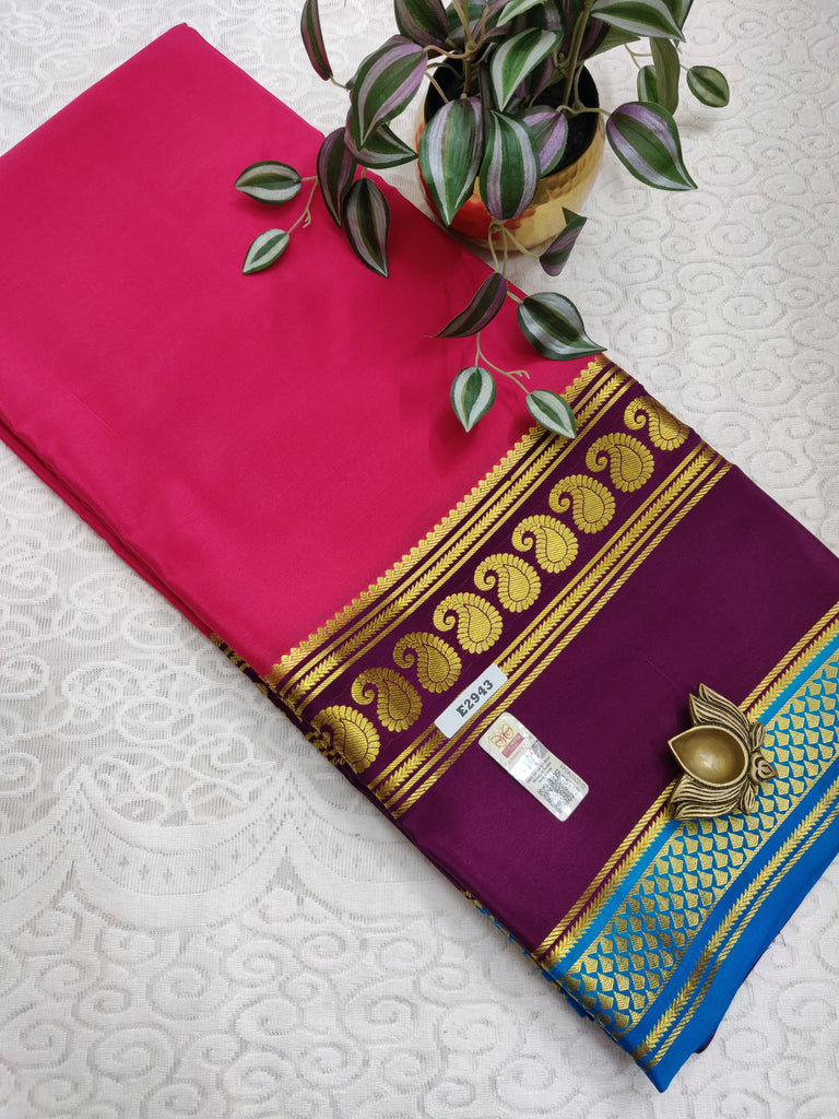 Pure Crepe Silk Saree #E2943