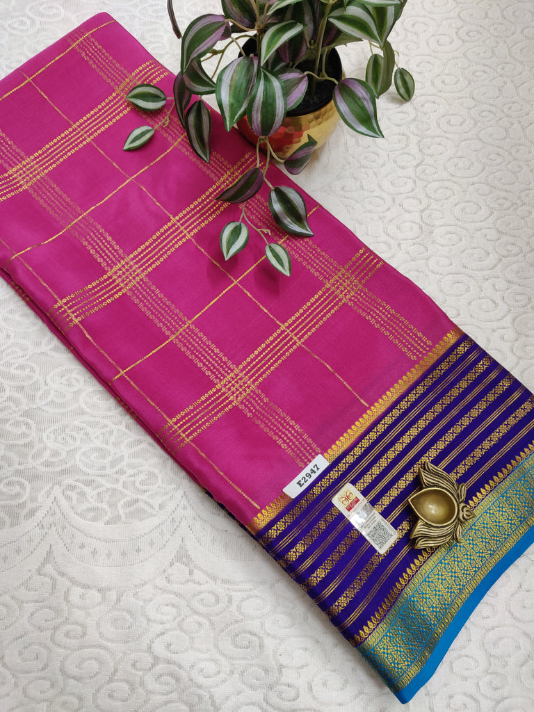 Pure Crepe Silk Saree #E2947