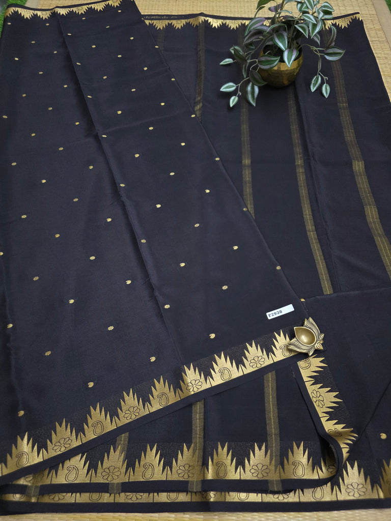 Pure  Crepe Silk Saree #F2938
