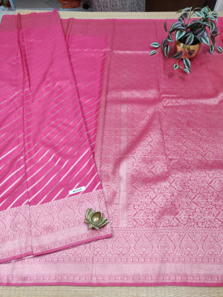 Satin Crepe Saree #D5210