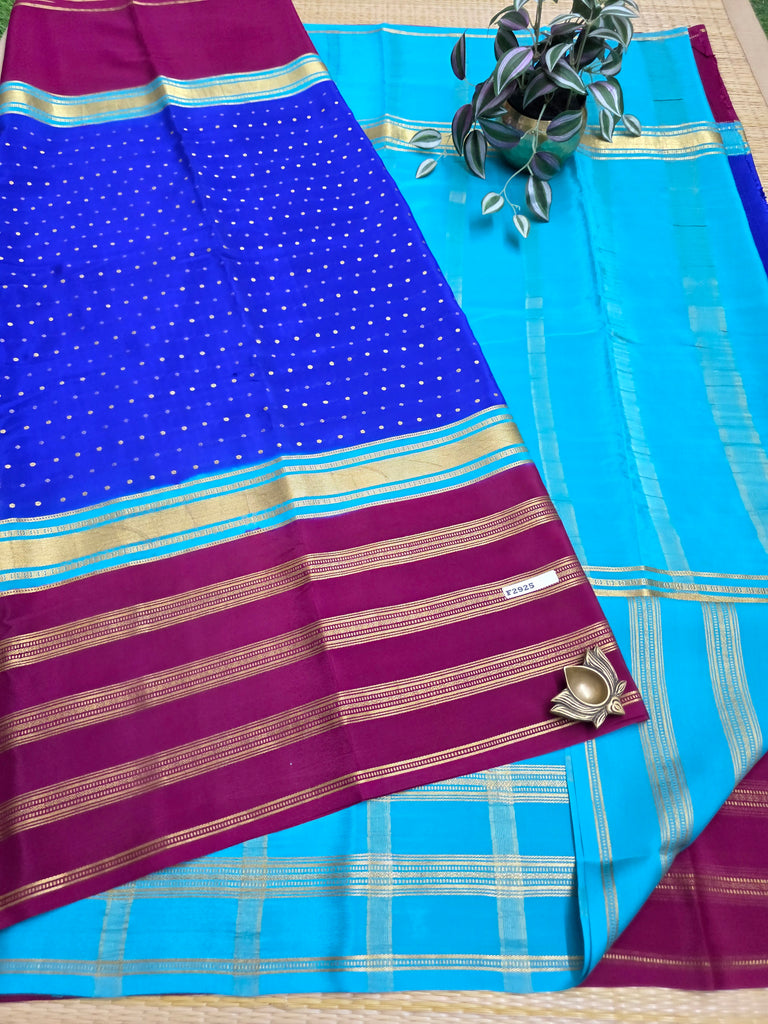 Pure  Crepe Silk Saree #F2925