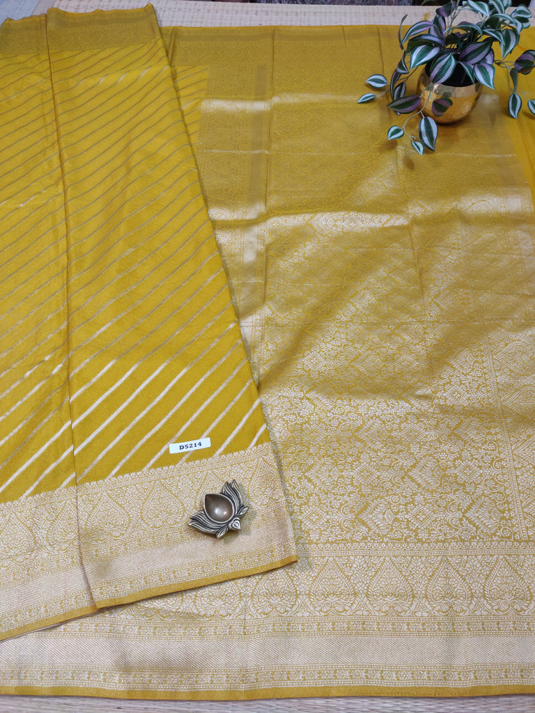 Satin Crepe Saree #D5214