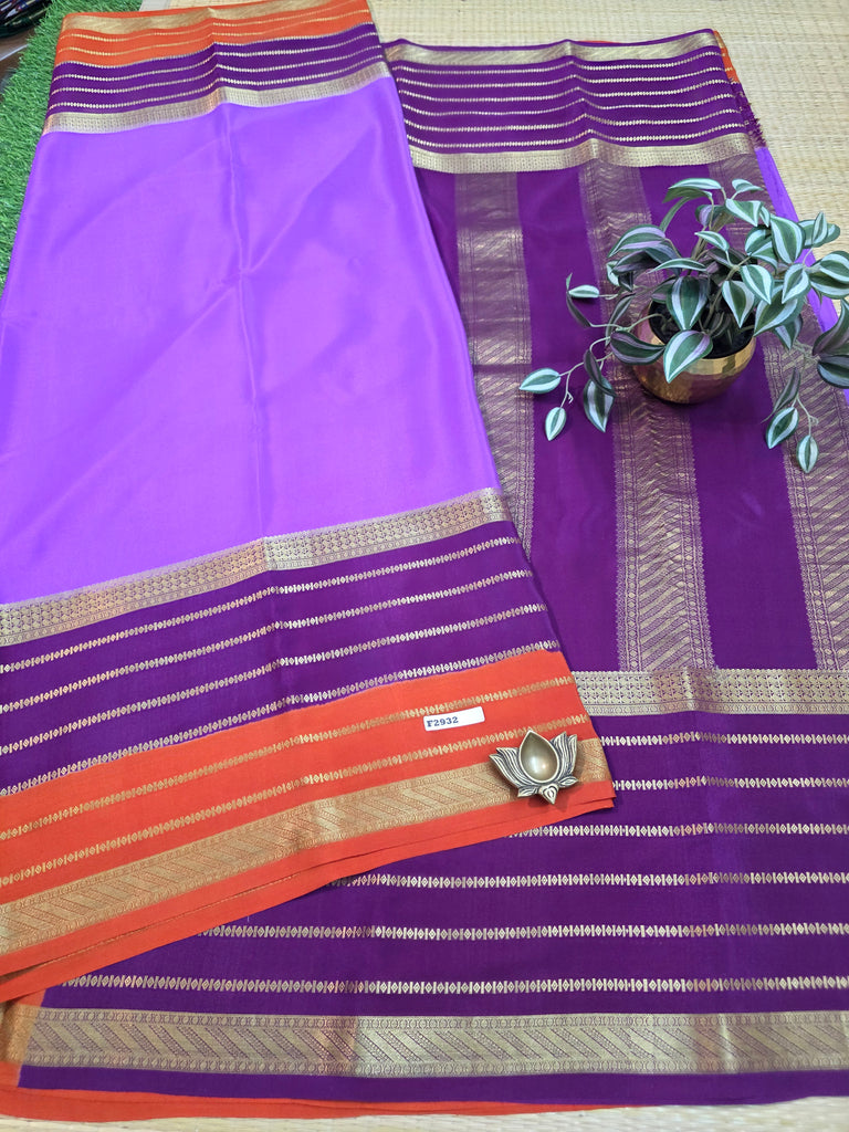 Pure  Crepe Silk Saree #F2932