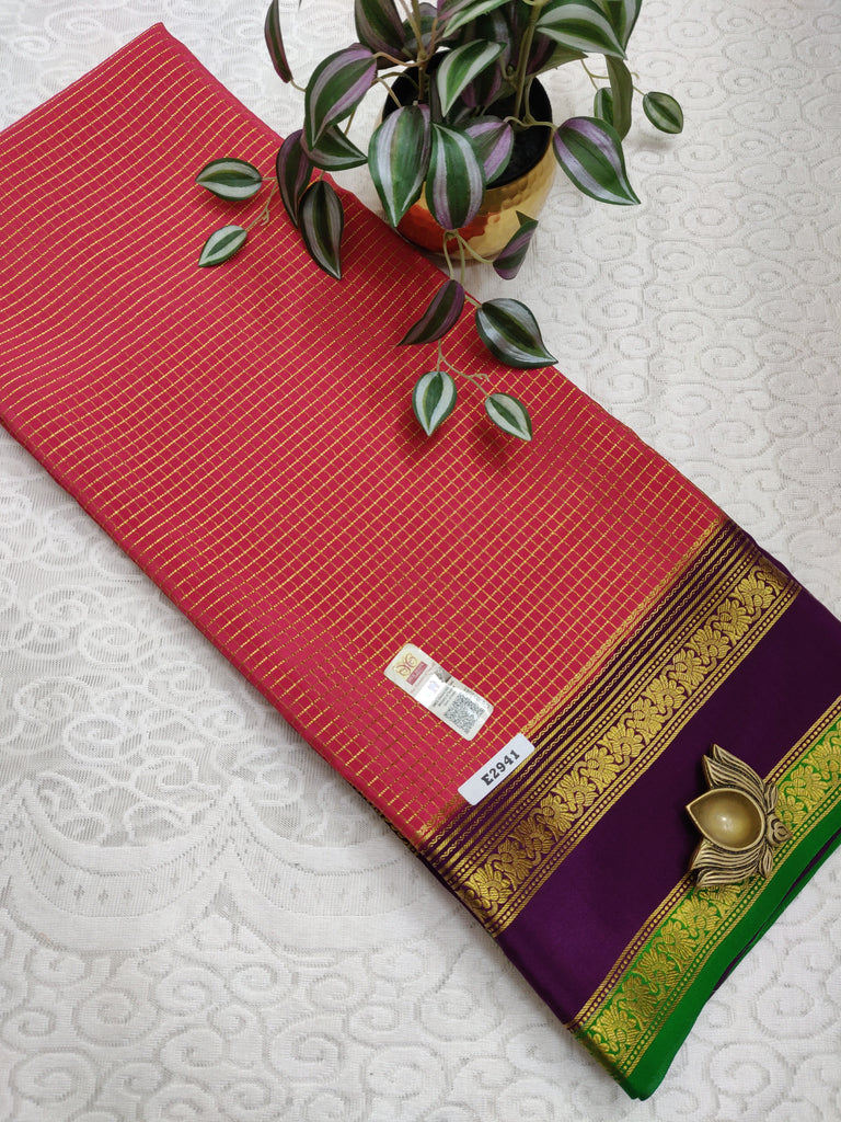 Pure Crepe Silk Saree #E2941