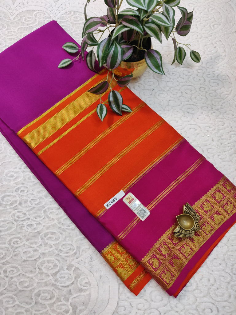 Pure Crepe Silk Saree #E2883