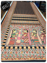 Madhubani Digital Sarees#AK417
